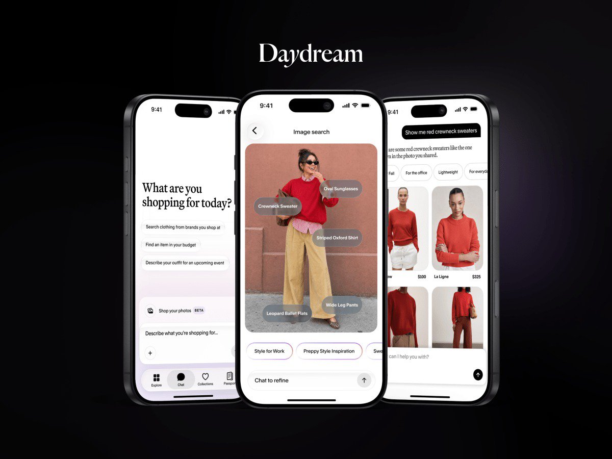 时尚应用 Daydream 利用 Apple Intelligence，帮你选购相
